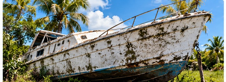 Junk boat removal